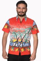Palm Springs rockabilly shirt at Raucous Records