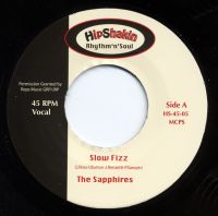 Sapphires Persianettes Slow Fizz Run Run 7" single vinyl at Raucous Records.