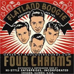 Jimmy Sutton's Four Charms Flatland Boogie CD rockabilly rhythm and blues at Raucous Records.