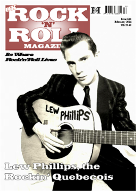 UK Rock 'n' Roll Magazine Issue 118 February 2014 Lew Phillips